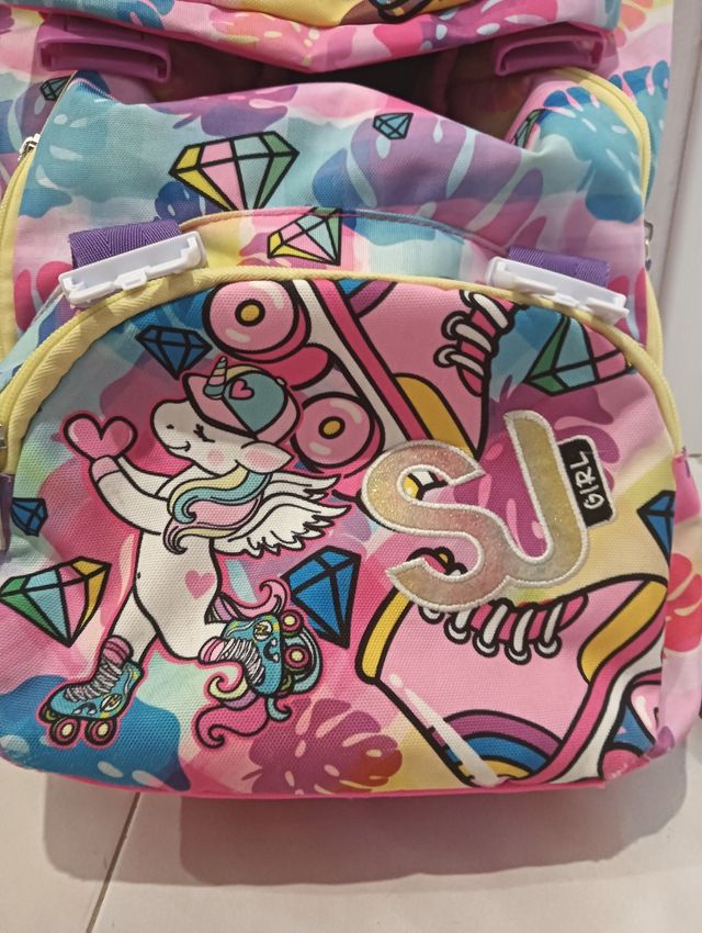 Zaino Scuola Unicorno