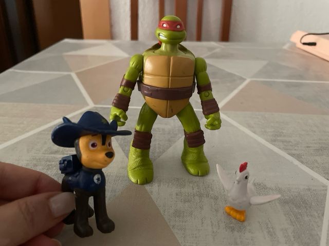 Muñecos de dibujos animados