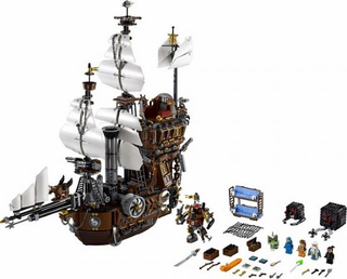 LEGO 70810 Barco MetalBeard's Sea Cow (2014)