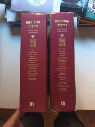 Medicina Interna Tomo I y Tomo II, con CD