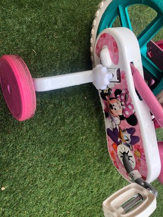 Bicicleta Minnie Mouse 12" (3-5 años)