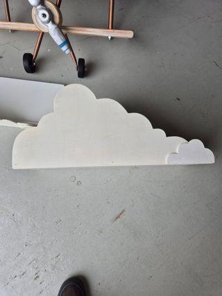 Estantería nube & avión infantil