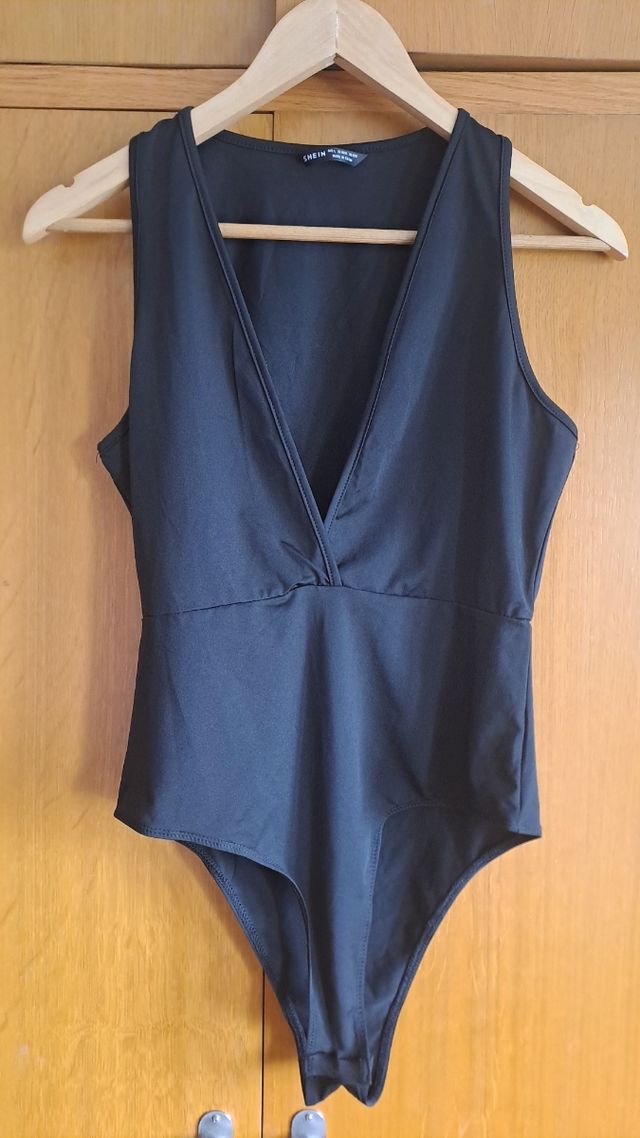 Body da festa nero taglia L