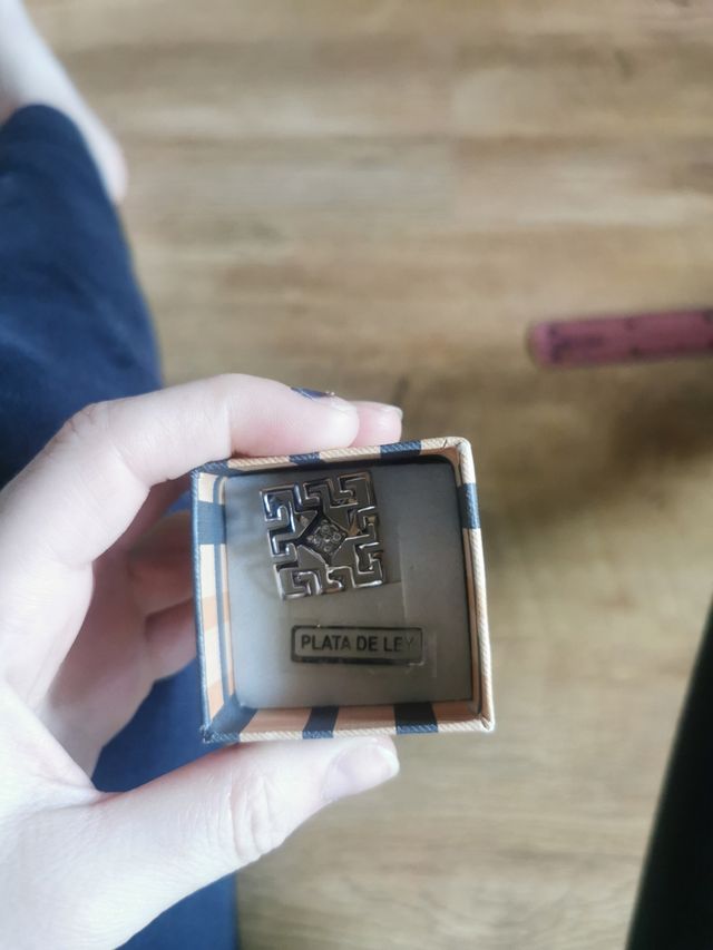 Colgante acero o Plata de Ley