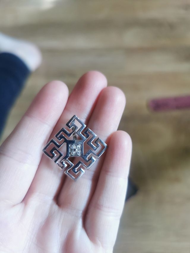 Colgante acero o Plata de Ley