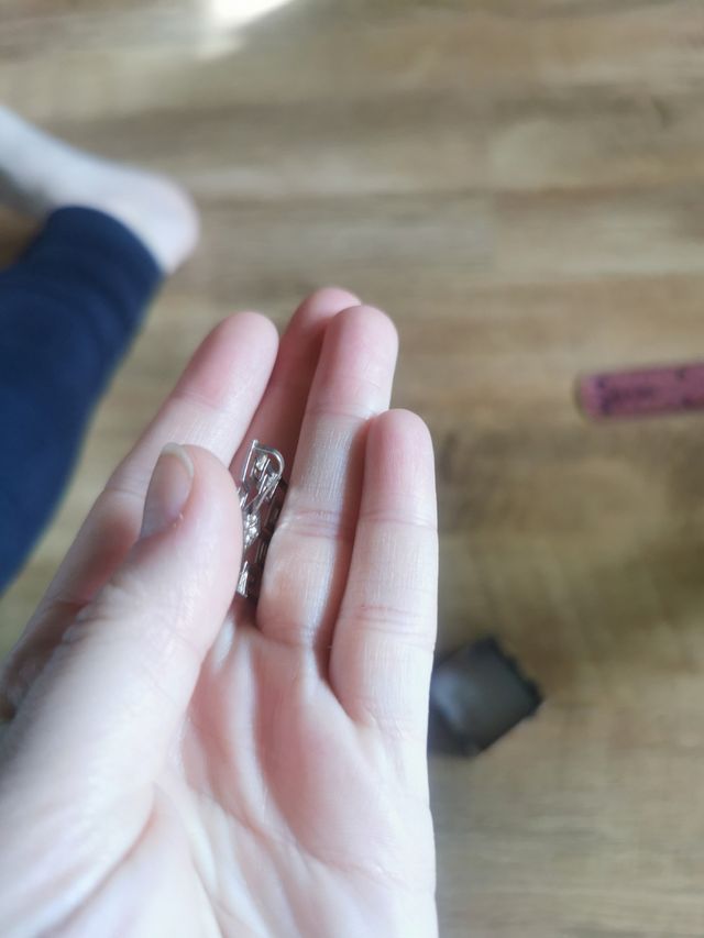 Colgante acero o Plata de Ley