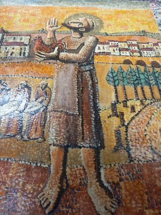 Cuadro religioso antiguo