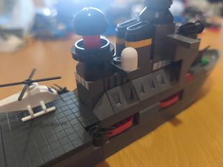 Porta helicópteros tente- 5 helicópteros