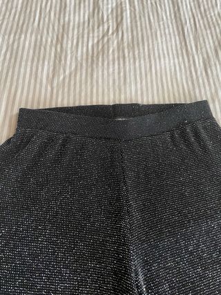 Pantalones anchos Sfera negros, talla S