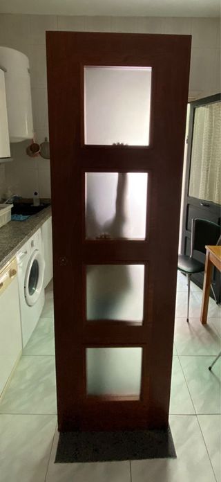 3 Puertas macizas madera - impecable 64cm hoja x2M
