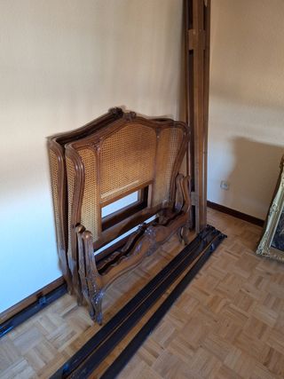 Cabeceros cama 90 - Madera mimbre