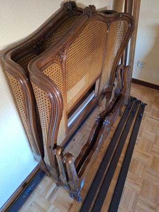 Cabeceros cama 90 - Madera mimbre