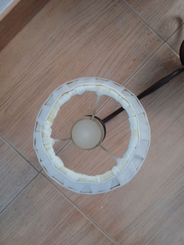 Lámpara 3 brazos estilo vintage