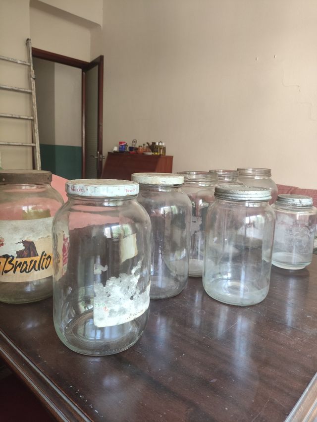 8 Botes Cristal Vintage