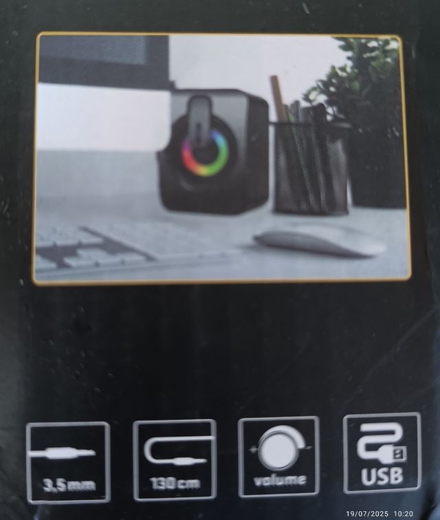 Altavoces escritorio RGB 2.0 Nuevos