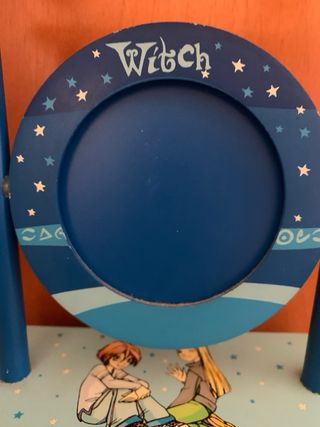 Portafoto in legno W.I.T.C.H. con cassettino