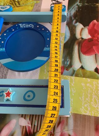 Portafoto in legno W.I.T.C.H. con cassettino