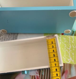 Portafoto in legno W.I.T.C.H. con cassettino