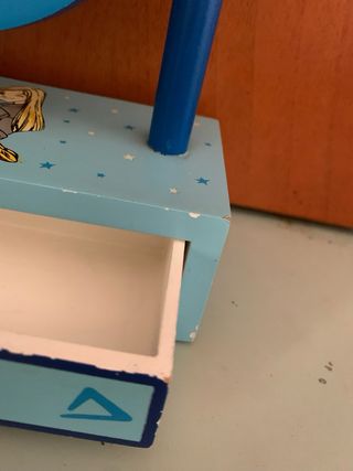 Portafoto in legno W.I.T.C.H. con cassettino