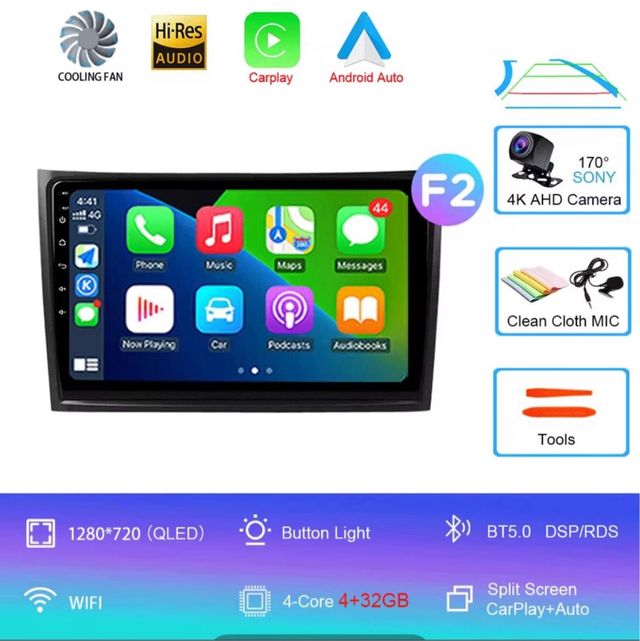 Kit completo radio Android Volvo XS90 2003-2014