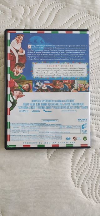 Arthur Christmas DVD - Edición Española