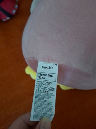 Pinguino Miniso peluche