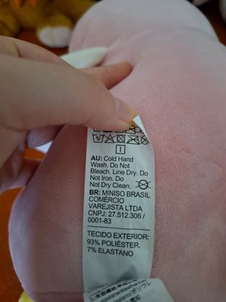 Pinguino Miniso peluche