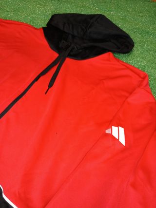 Chándal Adidas XL - Negro/Rojo