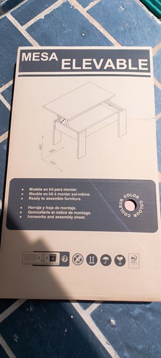 Mesa elevable - Mueble kit
