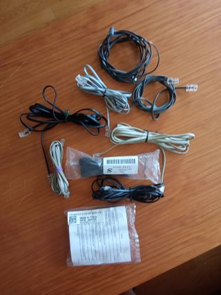 9 Cables Teléfonicos RJ11 de varias longitudes