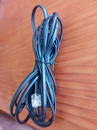 9 Cables Teléfonicos RJ11 de varias longitudes