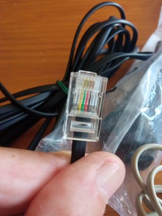 9 Cables Teléfonicos RJ11 de varias longitudes