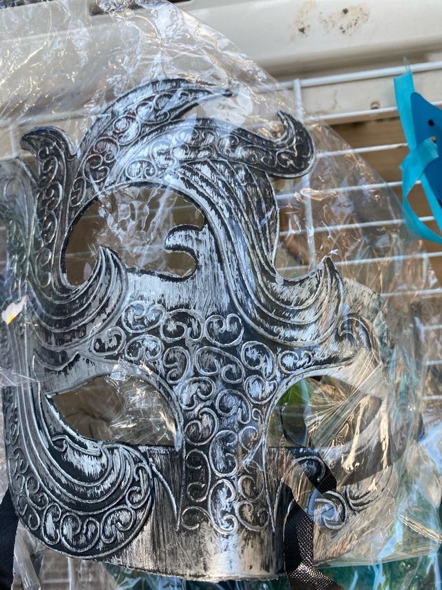 Máscaras Carnaval - Doradas y Plateadas