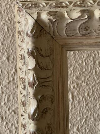 Marco madera beige para cuadro de 65x92