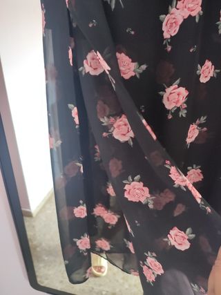 Falda flores H&M