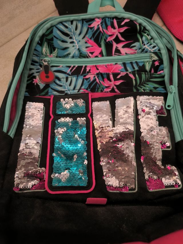 Zaino Scuola Glitter gopop