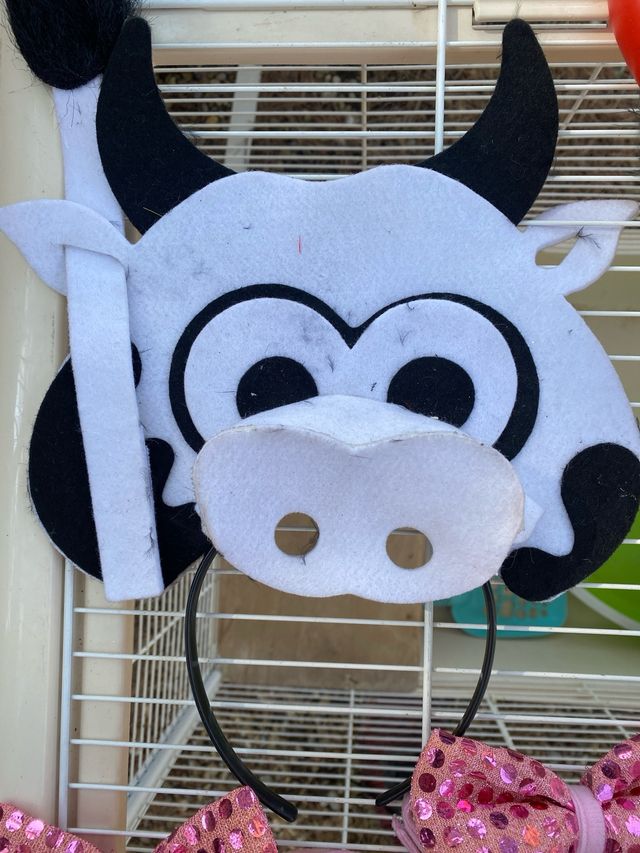 Diademas Carnaval: Vaca, Conejo, Diablillo