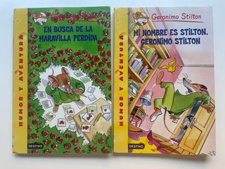 1. Mi Nombre Es Geronimo Stilton
2. En busca de la