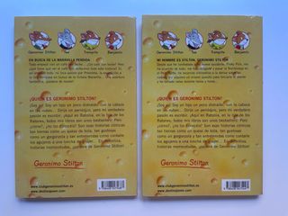 1. Mi Nombre Es Geronimo Stilton
2. En busca de la