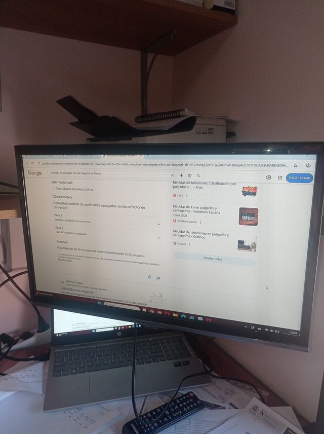 TV SAMSUNG 50,5x31cm