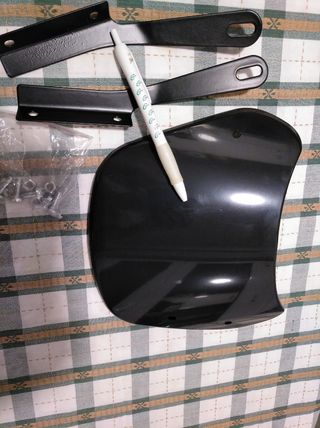 Deflector Moto Universal - Negro