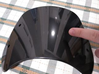 Deflector Moto Universal - Negro