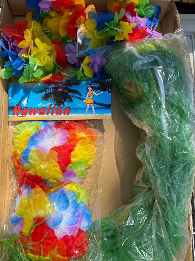 Guirnaldas hawaianas multicolor