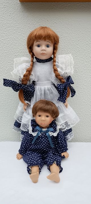 Muñecas porcelana vintage