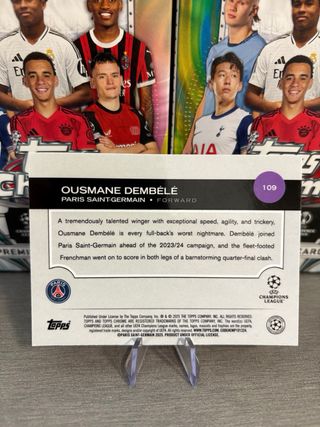 Ousmane Dembélé Topps Chrome