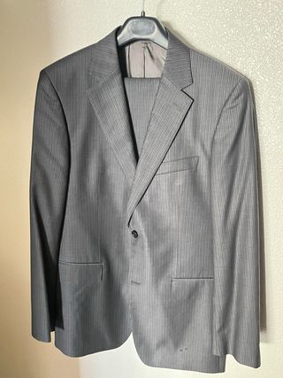 Traje Hugo Boss gris - Hombre