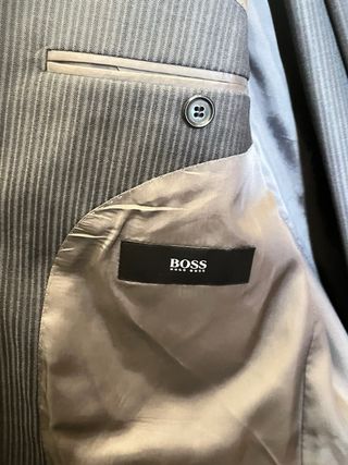 Traje Hugo Boss gris - Hombre