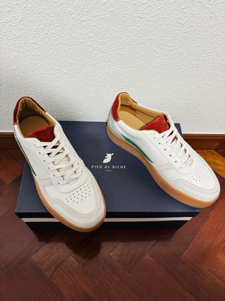 Zapatillas Blancas Pied de Biche Talla 40