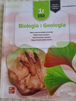 Biologia i Geologia 1r ESO