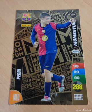 Cromo Pedri Adrenalyn FC Barcelona 2025

